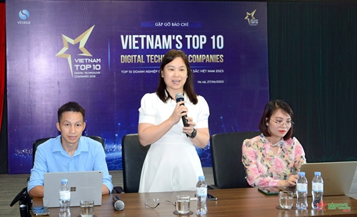 Khởi động chương trình Top 10 Doanh nghiệp công nghệ số xuất sắc Việt Nam 2023