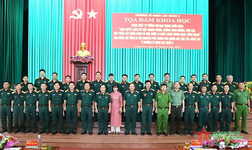 Trường Sĩ quan Lục quân 2 tọa đàm về cuốn sách của Tổng Bí thư Nguyễn Phú Trọng