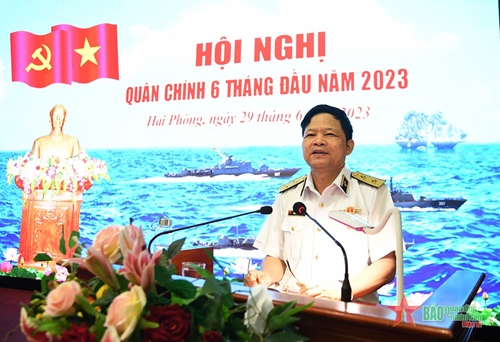 Vùng 1 Hải quân hoàn thành tốt nhiệm vụ 6 tháng đầu năm 2023