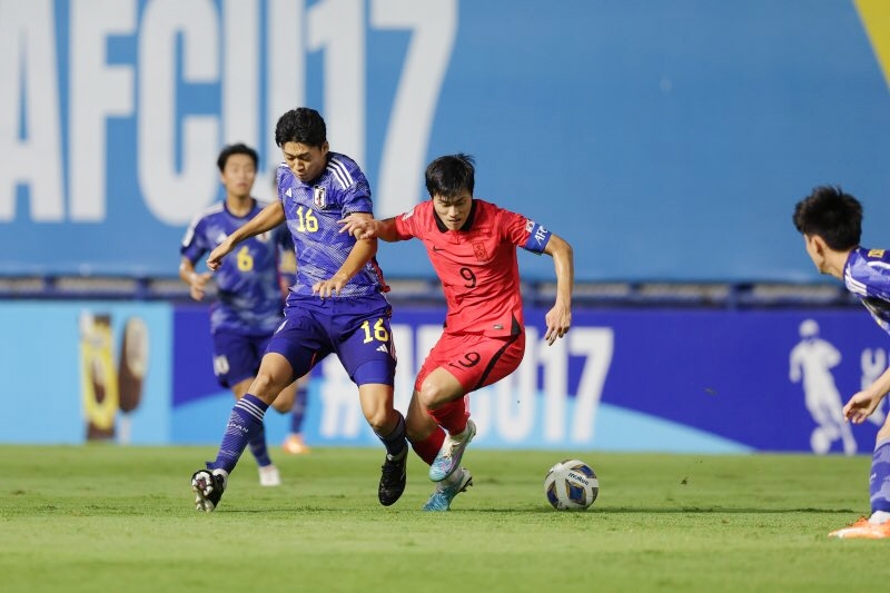 U17 Nhật Bản chơi lấn lướt và hiệu quả hơn trong phần lớn thời gian của trận chung kết. Ảnh: Twitter Rio 