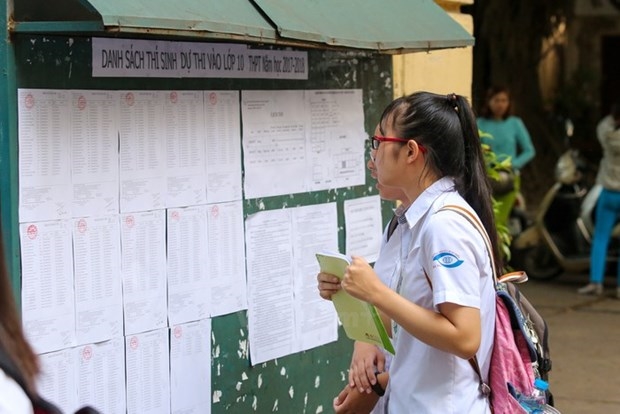 Điểm chuẩn vào lớp 10 của nhiều trường tăng. 