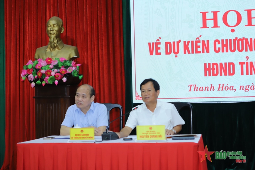 Thanh Hóa: Tài nguyên môi trường và giáo dục sẽ được chất vấn tại kỳ họp HĐND tới