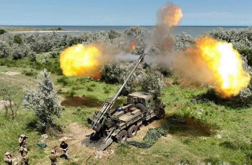 Pháo tự hành Bohdana của Ukraine được nhiều nước quan tâm. Ảnh: Ekonomichna Pravda
