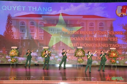Phòng Chính trị Học viện Lục quân: Lá cờ đầu của Phong trào Thi đua Quyết thắng