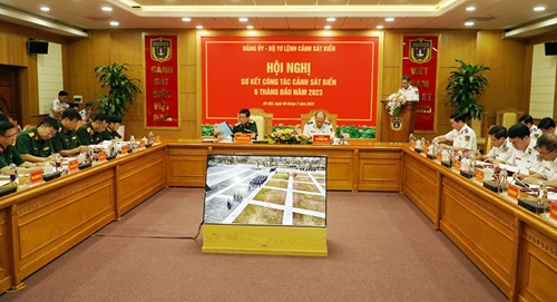 Trung tướng Nguyễn Văn Gấu dự hội nghị sơ kết công tác Cảnh sát biển