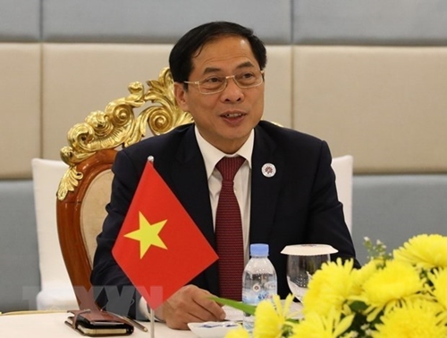 Bộ trưởng Ngoại giao Bùi Thanh Sơn dự Hội nghị trực tuyến về ứng phó với mối đe dọa từ ma túy tổng hợp