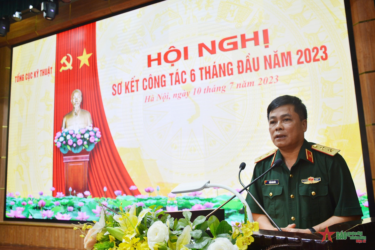 Chú trọng nâng cao chất lượng công tác tham mưu, bảo đảm tốt công tác kỹ thuật