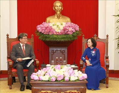 中央組織委員会のチュオン・ティ・マイ委員長
