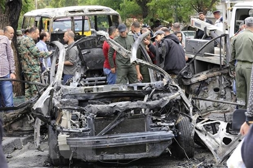 Syria: Hai vụ đánh bom xe làm nhiều người thương vong