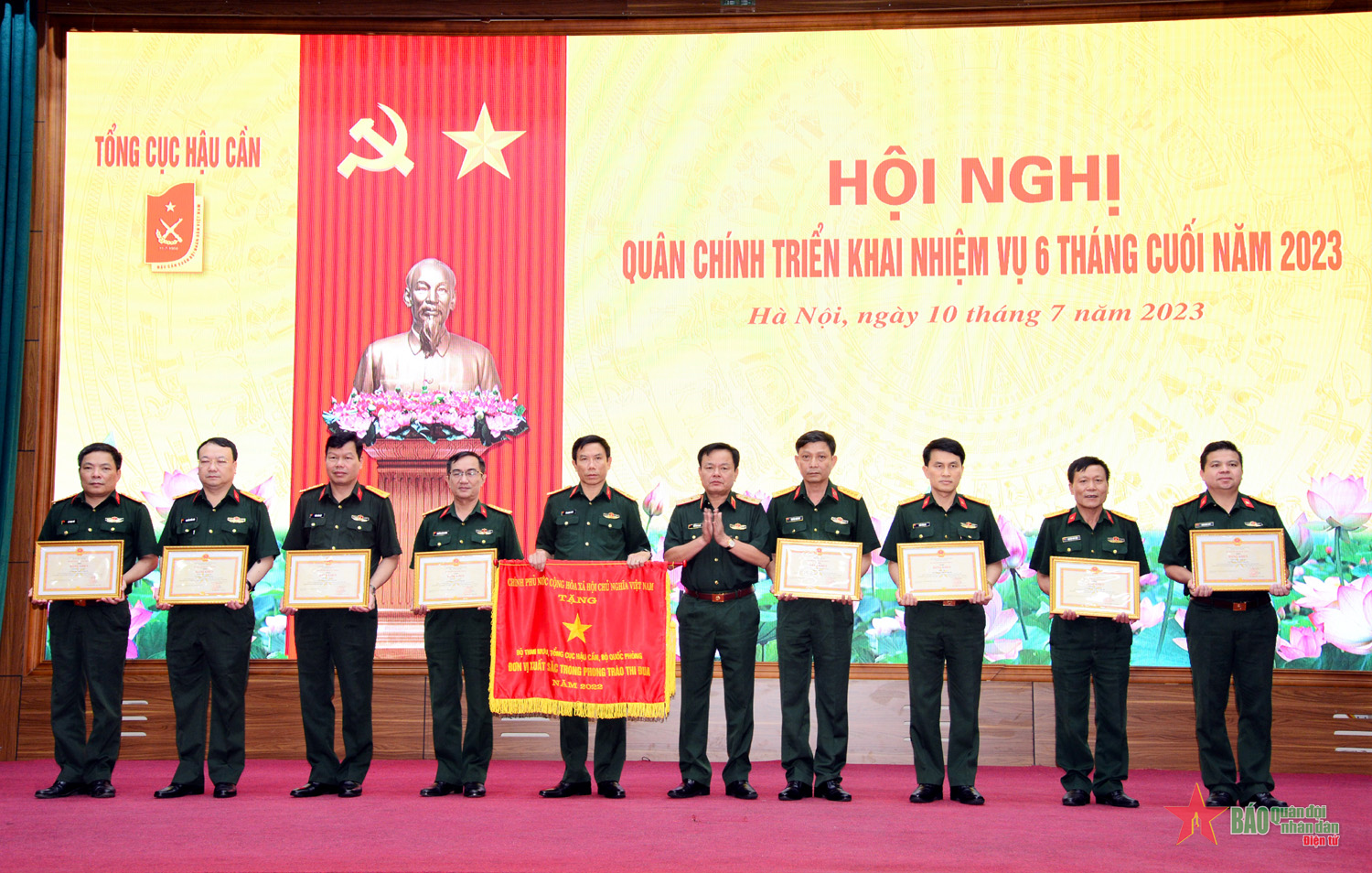 Tổng cục Hậu cần: Tập trung hoàn thành tốt nhiệm vụ 6 tháng cuối năm 2023