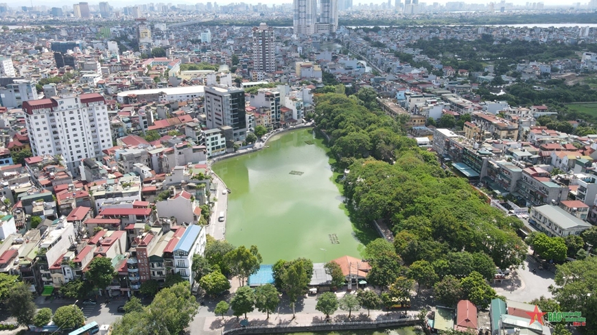 Diện mạo quận Long Biên nhìn từ trên cao