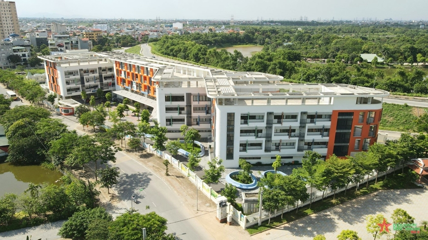 Diện mạo quận Long Biên nhìn từ trên cao