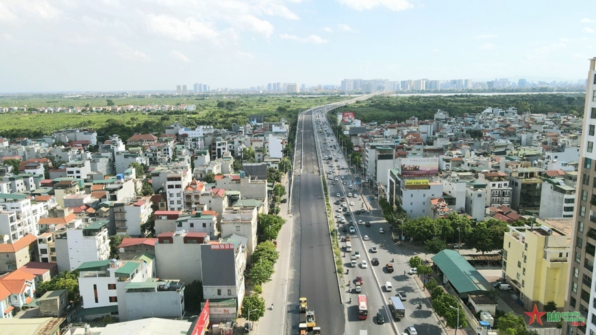 Diện mạo quận Long Biên nhìn từ trên cao