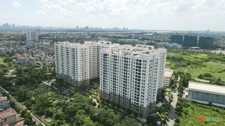 Diện mạo quận Long Biên nhìn từ trên cao