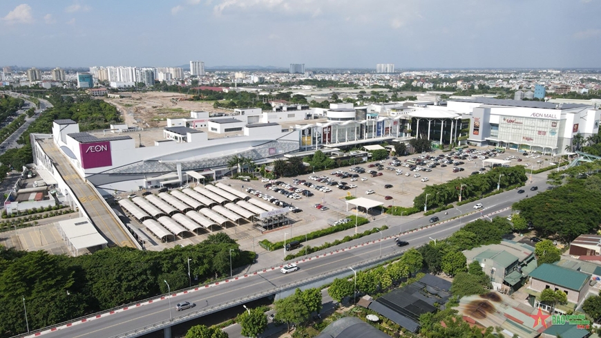 Diện mạo quận Long Biên nhìn từ trên cao