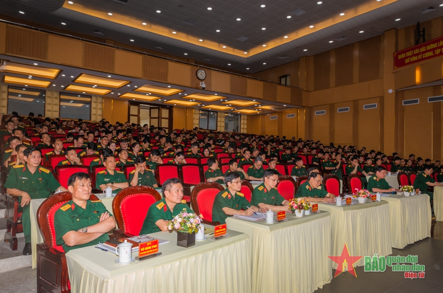 Học viện Quân y tổ chức Hội nghị quân chính 6 tháng đầu năm 2023