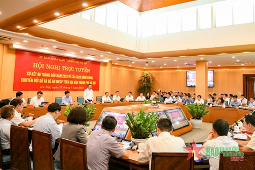 Hà Nội: Bảo đảm nguồn lực cho cải cách hành chính, chuyển đổi số quốc gia