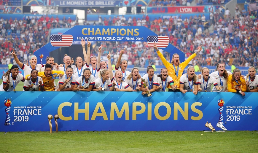 Đội tuyển nữ Mỹ là ứng cử viên lớn nhất cho ngôi vô địch World Cup nữ 2023. Ảnh: UCLA Athletics 