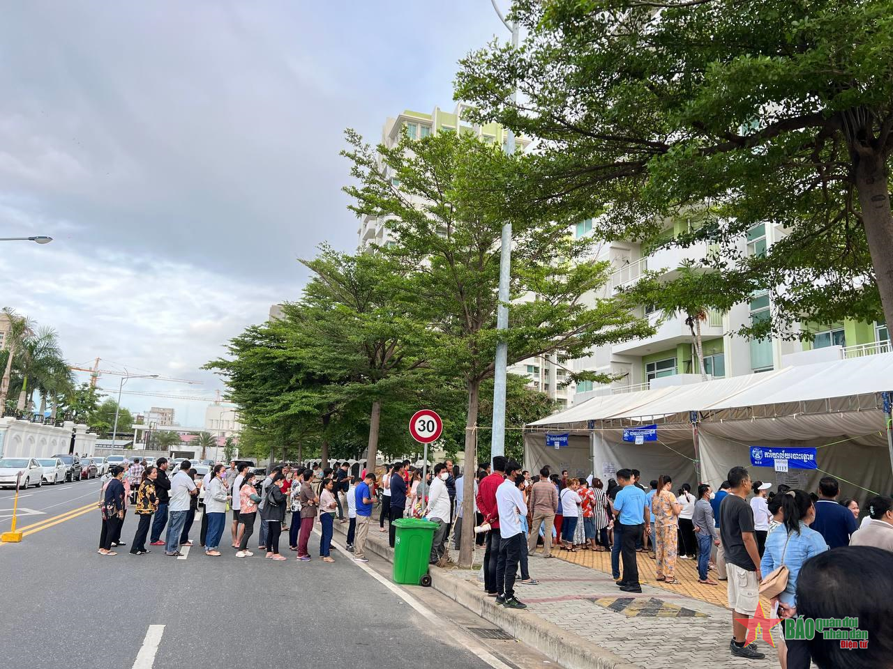 Hôm nay, Campuchia tiến hành bầu cử Quốc hội khóa 7