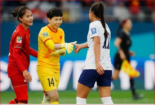 Đội tuyển nữ Việt Nam đã có trận đấu quả cảm trước đương kim vô địch World Cup