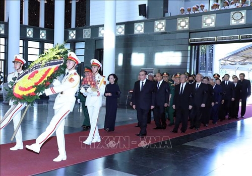 Tổ chức trọng thể Lễ viếng nguyên Bí thư Trung ương Đảng, nguyên Phó thủ tướng Nguyễn Khánh