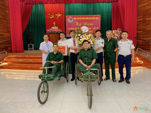 Bộ tư lệnh Cảnh sát biển tri ân các thương binh, bệnh binh trên địa bàn Bắc Ninh