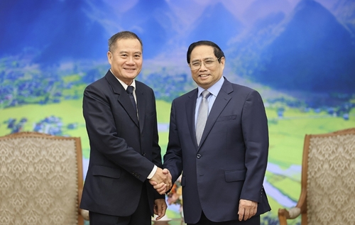 Thủ tướng Chính phủ Phạm Minh Chính: TTXVN và KPL cần tăng cường hợp tác, hỗ trợ nhau đào tạo nguồn nhân lực
