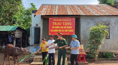 Bộ CHQS tỉnh Đắk Nông: Nâng cao năng lực cho đội ngũ làm công tác dân vận
