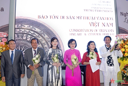 Ra mắt Trung tâm UNESCO Bảo tồn di sản mỹ thuật văn hóa Việt Nam