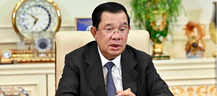 Chủ tịch Đảng CPP, Thủ tướng Campuchia Hun Sen. Ảnh freshnewsasia.com