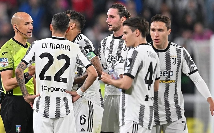  Juventus không được tham dự cúp châu Âu mùa tới. Ảnh: Getty