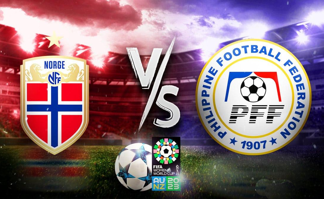 Link xem trực tiếp bóng đá nữ Philippines và Na Uy, bảng A World Cup 2023