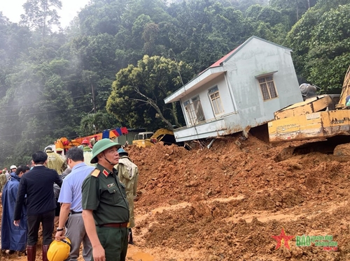 Lực lượng Quân đội tham gia hiệu quả công tác phòng chống thiên tai, tìm kiếm cứu nạn tại Lâm Đồng