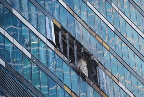 Tòa nhà 50 tầng ở Moscow bị máy bay không người lái tấn công
