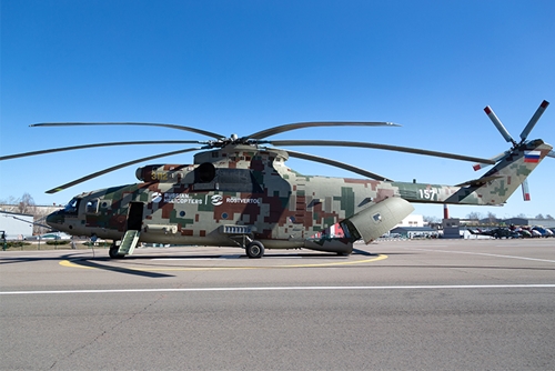 Nga ra mắt biến thể trực thăng mới và hiện đại nhất Mi-26T2V