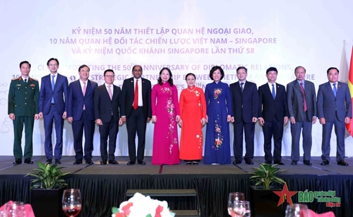 Kỷ niệm 50 năm thiết lập quan hệ ngoại giao Việt Nam - Singapore
