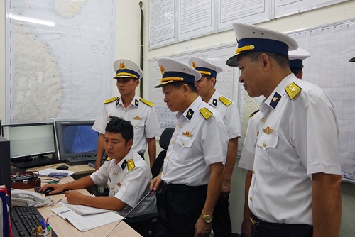 Tư lệnh Vùng 3 Hải quân kiểm tra sẵn sàng chiến đấu tại Trạm Radar 540