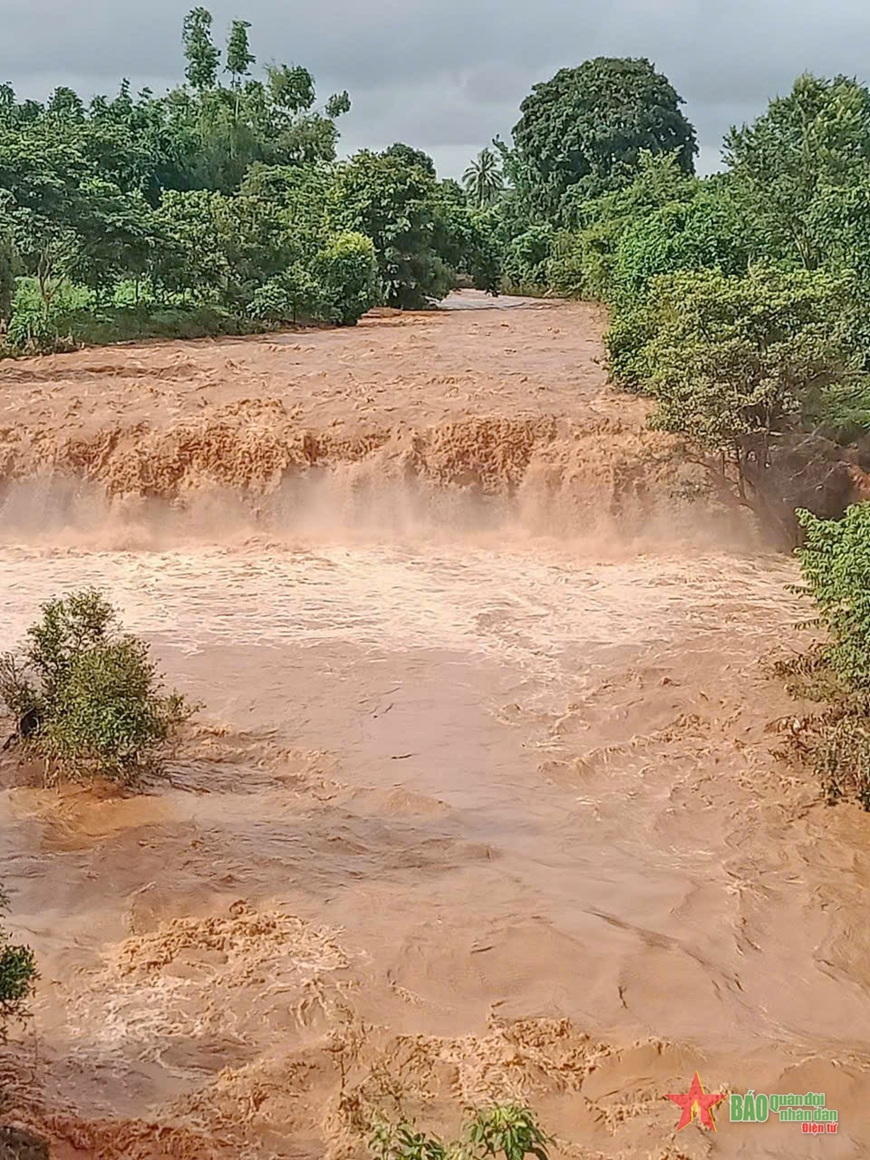 Đường ở xã Ia Kriêng, huyện Đức Cơ.