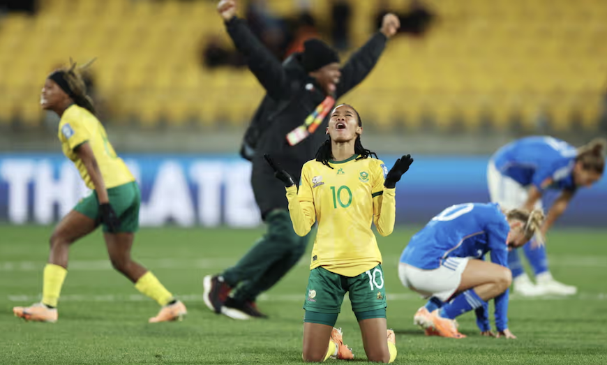 Kết quả World Cup nữ 2023: Hạ Italia, Nam Phi đoạt vé vào vòng 1 8