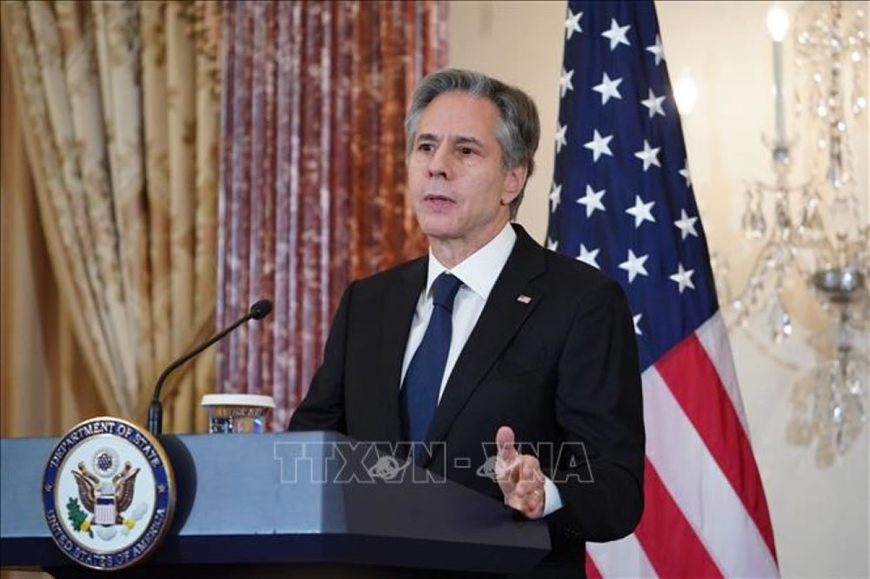 Ngoại trưởng Mỹ Antony Blinken. 