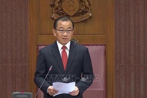 Tân Chủ tịch Quốc hội Singapore, ông Seah Kian Peng, tuyên thệ nhậm chức