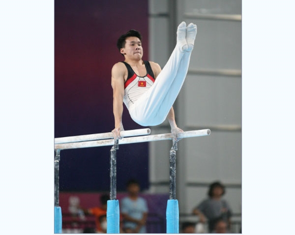       Vận động viên Văn Vĩ Lương được kỳ vọng sẽ giành vé tham dự Olympic Paris 2024. 