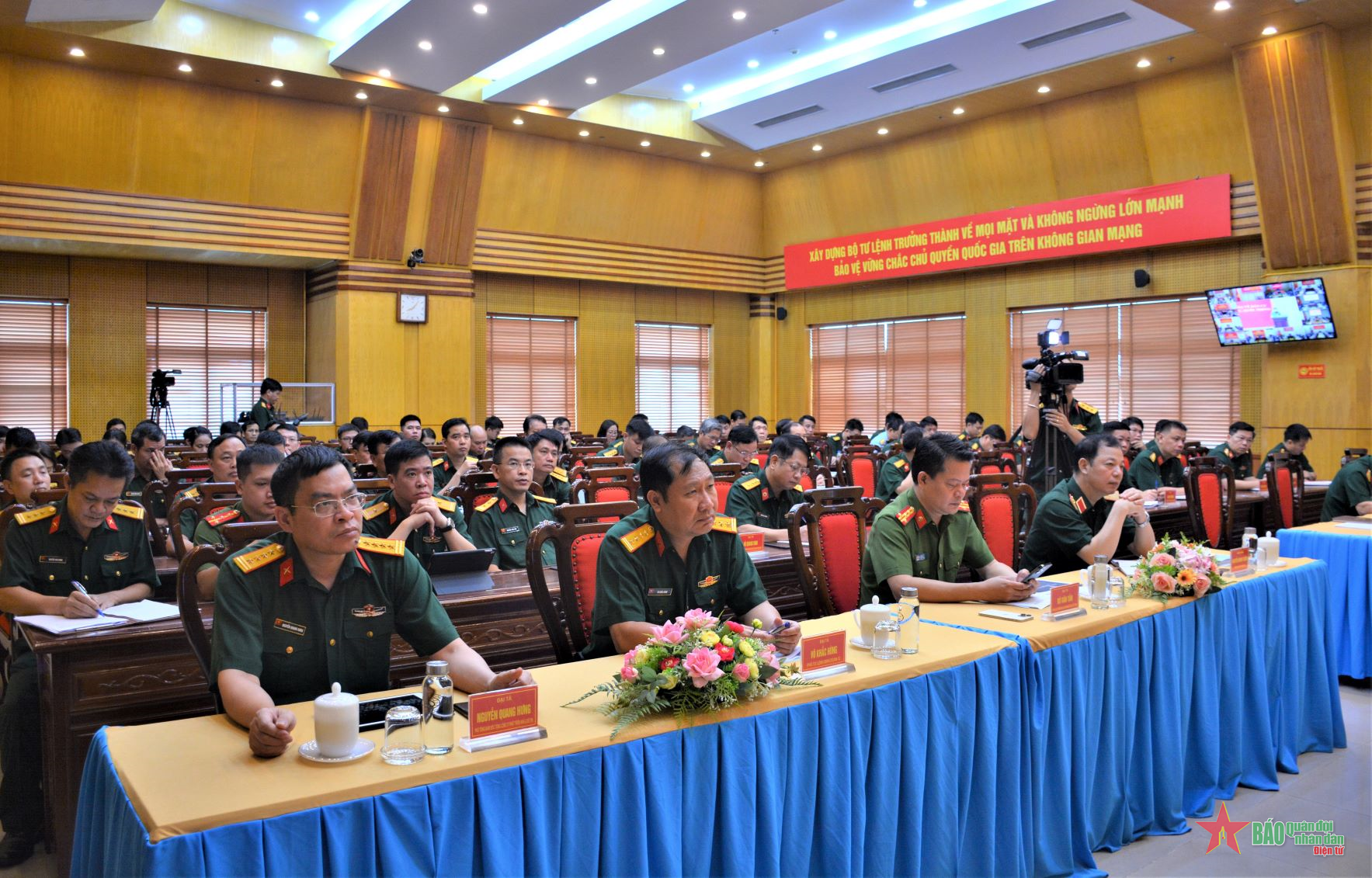 Hội nghị giới thiệu Cơ sở dữ liệu quốc gia về dân cư và ứng dụng trong công tác quân sự, quốc phòng