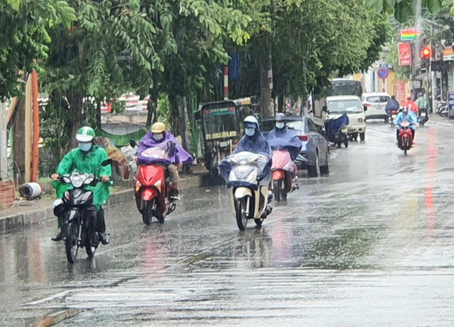  Nhiều nơi trên khắp cả nước có mưa vừa, mưa to. Ảnh minh họa