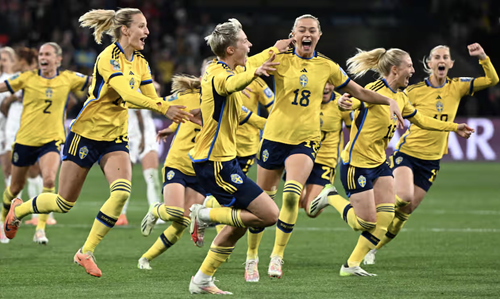 Loại đương kim vô địch Mỹ, Thụy Điển gặp Nhật Bản ở tứ kết World Cup nữ 2023