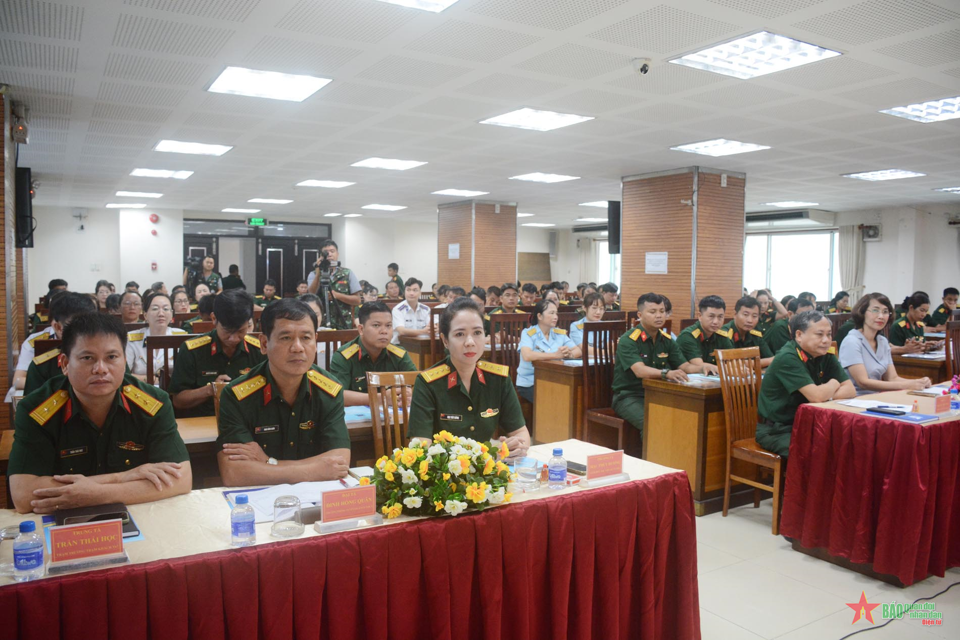 Thư viện Quân đội tập huấn công tác nghiệp vụ thư viện khu vực phía Nam năm 2023