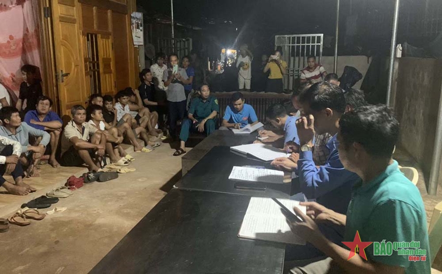 Mưa lớn tiếp tục gây ảnh hưởng đến các tỉnh trên địa bàn Quân khu 2