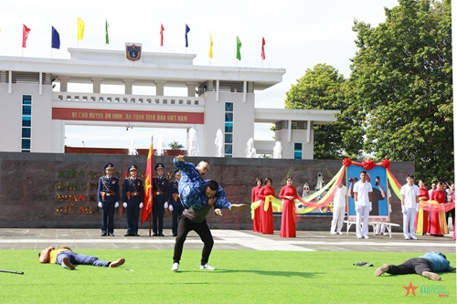 Thiếu tướng Lê Quang Đạo, Tư lệnh Cảnh sát biển chủ trì khai mạc Hội thao thể dục thể thao năm 2023