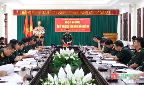 Bộ CHQS tỉnh Bắc Giang thực hiện Luật Sĩ quan Quân đội nhân dân chặt chẽ, hiệu quả