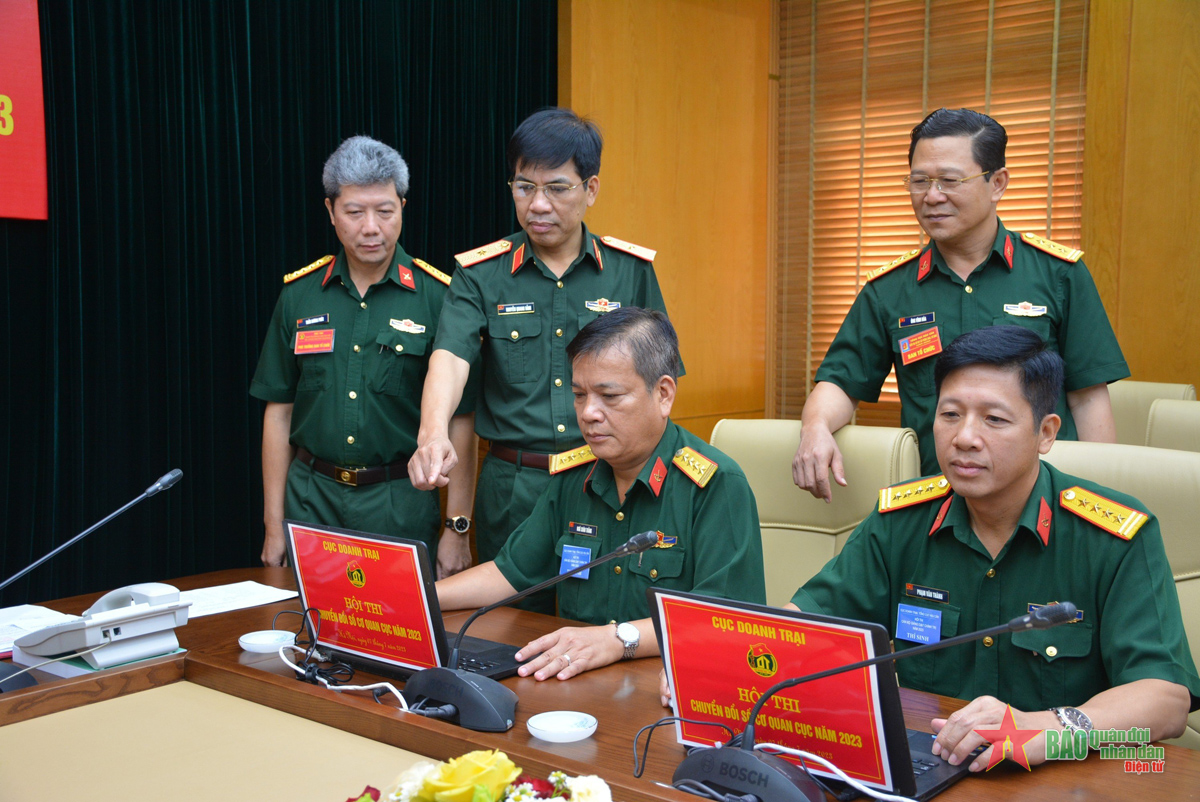 Bộ đội Hậu cần làm theo lời Bác Hồ dạy - Ngành doanh trại nỗ lực chuyển đổi số